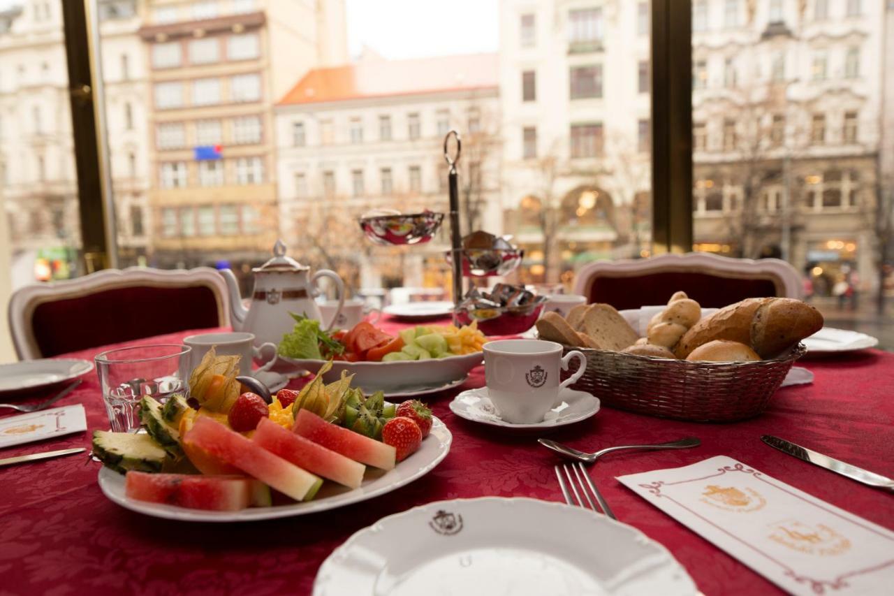 Wenceslas Square Terraces Prague Extérieur photo